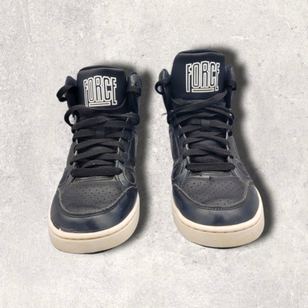 Nike Son Of Force Mid Top Shoes Black Athletic - Picture 2 of 5